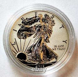 2012-s S$1 Silver Eagle Proof & Reverse Proof Coins Brilliant Uncirculated Ogp