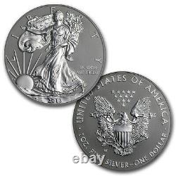 2013-W 2-Coin American Silver Eagle West Point Set (withBox & COA)