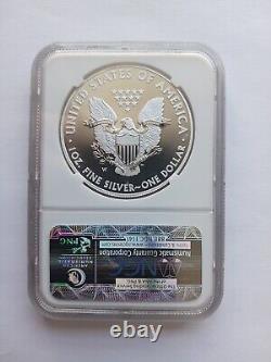 2013-W Silver Eagle $1 NGC SP 70 Enhanced Finish 1 oz Silver NO SPOTTING