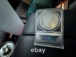 2015 American Eagle Silver $1 ANACS-MS70 30th Year Of Issue First Day Of Issue