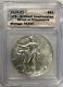 2015-P American Silver Eagle ICG Gem BU Struck at Philidelphia