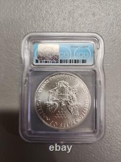 2015-(P) Minted at Philadelphia $1 American Silver Eagle ICG MS69 Mintage 79,640