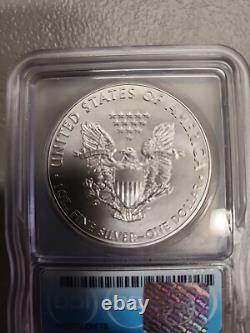 2015-(P) Minted at Philadelphia $1 American Silver Eagle ICG MS69 Mintage 79,640