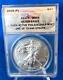 2015 (P) Silver Eagle ANACS MS69 Struck At The Philadelphia Mint 79,640