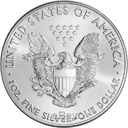 2016 American Silver Eagle (1 oz) $1 BU Sealed 500 Coin Monster Box