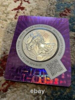 2016 American Silver Eagle Coin MAGA privy 1 troy oz SILVER. 9999 Fine TRUMP