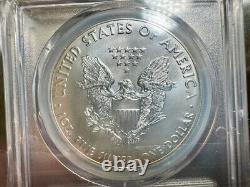 2016 American Silver Eagle Proof PCGS Graded MS70 Signed Moy 1oz Silver