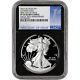 2016-W American Silver Eagle Proof NGC PF70 UCAM First Day of Issue 1st Black