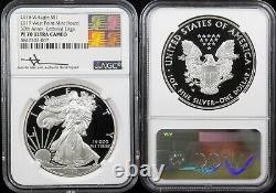 2016 W Proof 2019 Hoard PF70 Silver Eagle Mercanti SIGNED NGC Reagan