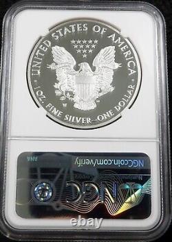 2016 W Proof 2019 Hoard PF70 Silver Eagle Mercanti SIGNED NGC Reagan