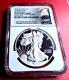 2016-W Silver Eagle NGC PF69 Ultra Cameo 30th Anniv. Lettered Edge 1st Releases