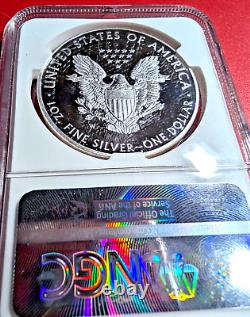 2016-W Silver Eagle NGC PF69 Ultra Cameo 30th Anniv. Lettered Edge 1st Releases