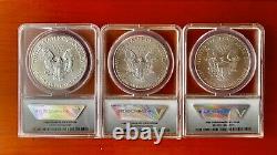 2017 ANACS MS 70 Complete Mint State Set First Day Of Issue