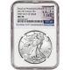 2017-(P) American Silver Eagle NGC MS70 First Day Issue 225th Label