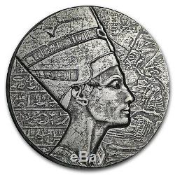 2017 Republic of Chad 5 oz Silver Queen Nefertiti SKU#155130