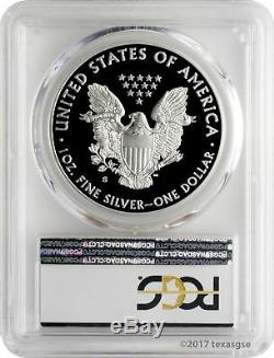 2017-S $1 American Silver Eagle Congratulations Set PCGS PR70DCAM First Day