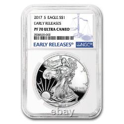 2017-S Proof Silver American Eagle PF-70 NGC (Early Release) SKU#150041