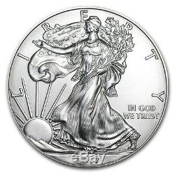 2017 Silver Eagle Roll (20) Coins CH/GEM BU. 999 Tube of American Eagle Dollars