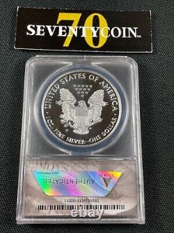 2017-s Proof American Silver Eagle Anacs Pr70 Dcam Congratulations First Strike