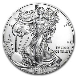 2018 1 oz Silver American Eagle Coin BU (Lot of 20) SKU #159801