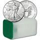 2018 American Silver Eagle (1 oz) $1 1 Roll Twenty 20 BU Coins in Mint Tube