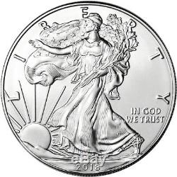 2018 American Silver Eagle (1 oz) $1 BU Sealed 500 Coin Monster Box