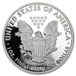 2018-S 1 oz Proof American Silver Eagle (withBox & COA)