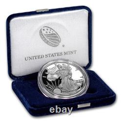 2018-S 1 oz Proof American Silver Eagle (withBox & COA)