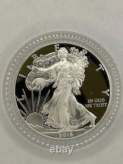 2018-S American Silver Eagle Proof 3-Coin Lot