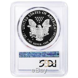 2018-S Proof $1 American Silver Eagle PCGS PR70DCAM FDOI Label