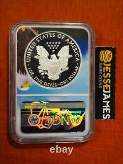 2018 S Proof Silver Eagle Ngc Pf70 Ultra Cameo First Day Issue Bald Eagle Core