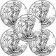 2018 Silver American Eagle BU 5pc