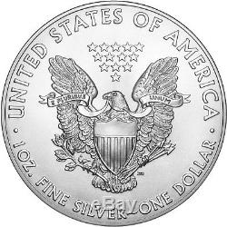 2018 Silver American Eagle BU 5pc
