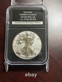 2019W ENHANCED REVERSE PROOF American Silver Eagle 1 oz. 999 Coin