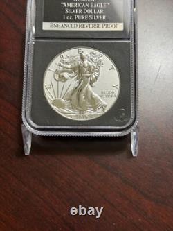 2019W ENHANCED REVERSE PROOF American Silver Eagle 1 oz. 999 Coin