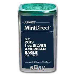 2019 100-Coin Silver American Eagle MintDirect Mini Monster Box SKU#171427