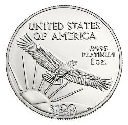 2019 1 oz Platinum American Eagle $100 GEM BU Coin SKU56507