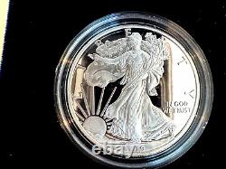 2019 American Silver Eagle One Ounce Proof Coin with Original Box & COA