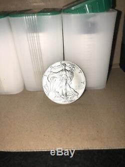 2019 American Silver Eagle Roll Tube Of 20 Coins
