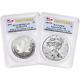 2019 Pride Of Two Nations Set Pcgs Reverse Pr70 First Strike 2-coin Set Presale