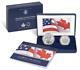 2019 Pride of Two Nations Limited Edition 2-Coin Set Silver Eagle & Maple Leaf