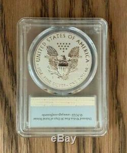 2019-S American Eagle Silver Enhanced Reverse Proof IN HAND FIRST STRIKE with COA