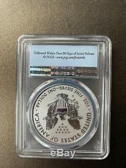 2019 S American Silver Eagle Enhanced Reverse Proof Coin, PCGS, Low Mintage