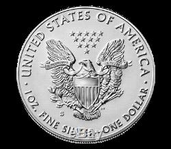 2019-S Enhanced Reverse Proof $1 American Silver Eagle Box OGP & COA
