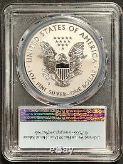 2019-S Silver Eagle Enhanced Reverse Proof PCGS PR70 Baltimore Coin #13 Signed