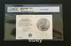 2019 S Silver Eagle Reverse Enhanced Ngc Pf 70 First Releases 4757932-002