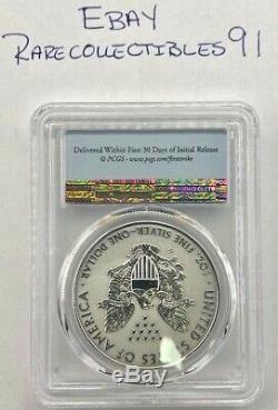 2019 San Francisco $1 Silver American Eagle Enhanced Reverse Proof Pcgs Pr70