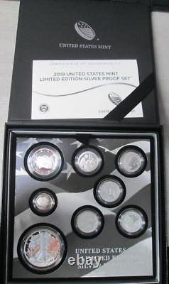 2019 United States American Eagle Limited Edition Silver Proof Collection Set