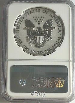 2019 W $1 Enhanced Reverse Proof Ngc Pf69 Er Silver Eagle Pride Of Two Nations