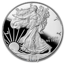 2019-W 1 oz Proof American Silver Eagle (withBox & COA)
